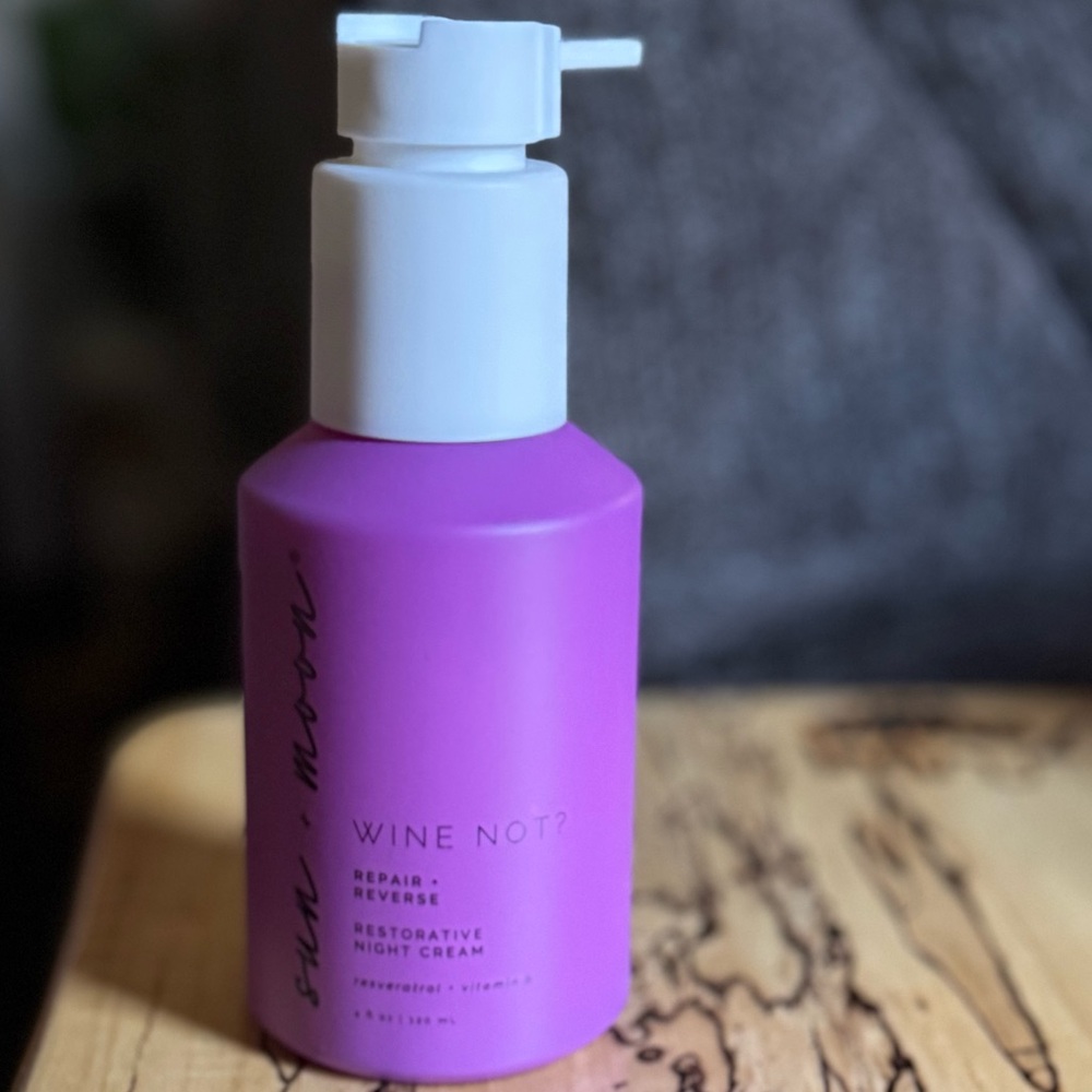 💵SKINCARE SALE! Sun + Moon Wine Not - Restorative Night Cream